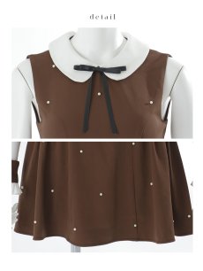 画像24: 【即日発送】【ハロウィン】襟付きノースリーブワンピクマコスプレ【コスプレ4点セット】【XS-Mサイズ/1カラー】[HC03] (24)