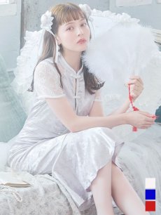 画像10: 【SALE!!】【即日発送】【ハロウィン】 マーメイドレースチャイナ 【コスプレ2点セット】【S-Lサイズ/3カラー】(SE01YN)[HC03] (10)