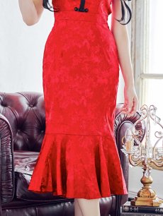 画像9: 【SALE!!】【即日発送】【ハロウィン】 マーメイドレースチャイナ 【コスプレ2点セット】【S-Lサイズ/3カラー】(SE01YN)[HC03] (9)