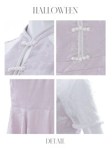 画像30: 【SALE!!】【即日発送】【ハロウィン】 マーメイドレースチャイナ 【コスプレ2点セット】【S-Lサイズ/3カラー】(SE01YN)[HC03] (30)