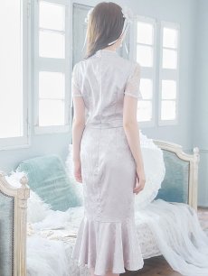 画像22: 【SALE!!】【即日発送】【ハロウィン】 マーメイドレースチャイナ 【コスプレ2点セット】【S-Lサイズ/3カラー】(SE01YN)[HC03] (22)