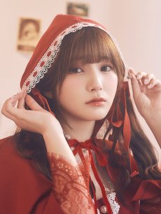 画像5: 【即日発送】【送料無料！】【ハロウィン】【LARME/ラルム掲載】赤ずきん【コスプレ3点セット】【S-XLサイズ/1カラー】[HC03] (5)