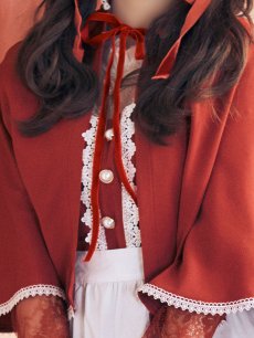 画像10: 【即日発送】【送料無料！】【ハロウィン】【LARME/ラルム掲載】赤ずきん【コスプレ3点セット】【S-XLサイズ/1カラー】[HC03] (10)