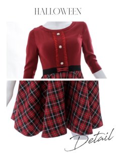 画像23: 【SALE!!】【ハロウィン】 魔法学校制服 【コスプレ3点セット】【S-Mサイズ/2カラー】[HC03] (23)