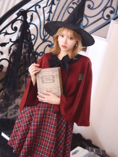画像13: 【SALE!!】【ハロウィン】 魔法学校制服 【コスプレ3点セット】【S-Mサイズ/2カラー】[HC03] (13)
