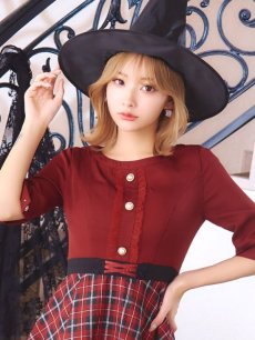 画像17: 【SALE!!】【ハロウィン】 魔法学校制服 【コスプレ3点セット】【S-Mサイズ/2カラー】[HC03] (17)