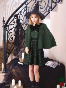 画像20: 【SALE!!】【ハロウィン】 魔法学校制服 【コスプレ3点セット】【S-Mサイズ/2カラー】[HC03] (20)