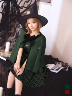 画像21: 【SALE!!】【ハロウィン】 魔法学校制服 【コスプレ3点セット】【S-Mサイズ/2カラー】[HC03] (21)