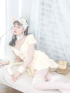 画像14: 【SALE!!】【即日発送】【ハロウィン】【LARME/ラルム掲載】ツイードキャットセットアップ 【コスプレ6点セット】 【XS-Mサイズ/4カラー】[HC03] (14)