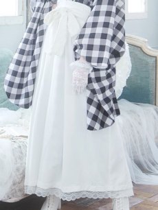 画像17: 【即日発送】【ハロウィン】 ギンガム猫巫女【コスプレ5点セット】【Fサイズ/2カラー】[HC03] (17)