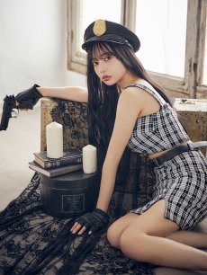 画像12: 【SALE!!】【ハロウィン】ツイードポリスセットアップ 【コスプレ5点セット】【XS-Mサイズ】(HC206-SV)[HC03-Bg] (12)