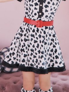 画像20: 【即日発送！】【ハロウィン】ダルメシアンミニフレアワンピース 【コスプレ5点セット】 【S-XLサイズ/1カラー】[HC03] (20)