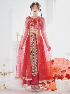 画像4: 【即日発送】【ハロウィン】アラビアンガール/アラジンコスプレセット【コスプレ7点セット】 【フリーサイズ/1カラー】[HC03] (4)