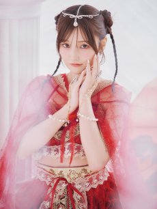 画像8: 【即日発送】【ハロウィン】アラビアンガール/アラジンコスプレセット【コスプレ7点セット】 【フリーサイズ/1カラー】[HC03] (8)