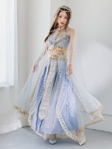 画像13: 【即日発送】【ハロウィン】アラビアンガール/アラジンコスプレセット【コスプレ7点セット】【フリーサイズ/4カラー】[HC03] (13)