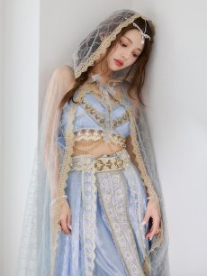 画像14: 【即日発送】【ハロウィン】アラビアンガール/アラジンコスプレセット【コスプレ7点セット】【フリーサイズ/4カラー】[HC03] (14)