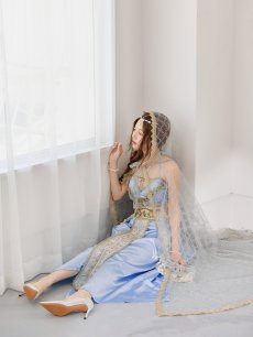 画像16: 【即日発送】【ハロウィン】アラビアンガール/アラジンコスプレセット【コスプレ7点セット】【フリーサイズ/4カラー】[HC03] (16)