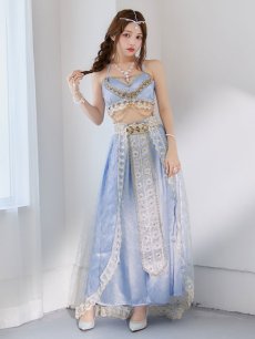 画像22: 【即日発送】【ハロウィン】アラビアンガール/アラジンコスプレセット【コスプレ7点セット】【フリーサイズ/4カラー】[HC03] (22)