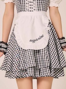 画像20: 【SALE!!】【即日発送！】【ハロウィン】ギンガムチェックメイドワンピース 【コスプレ5点セット】[HC03] (20)