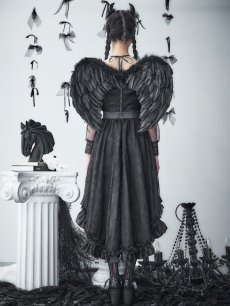 画像21: 【即日発送！】【ハロウィン】ショートインロングデビルワンピース 【コスプレ4点セット】[HC03-H] (21)