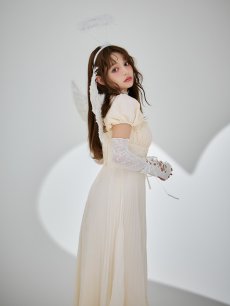 画像8: 【SALE!!】【即日発送！】【ハロウィン】 天使プリーツスカートワンピ 【コスプレ5点セット】 【S-XLサイズ/１カラー】[HC03-H] (8)