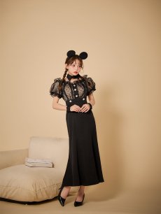 画像13: 【SALE!!】【即日発送！】【ハロウィン】マウスシアーマーメイドワンピース 【コスプレ4点セット】 【S-Lサイズ/1カラー】[HC03] (13)