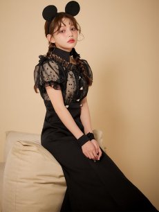 画像2: 【SALE!!】【即日発送！】【ハロウィン】マウスシアーマーメイドワンピース 【コスプレ4点セット】 【S-Lサイズ/1カラー】[HC03] (2)