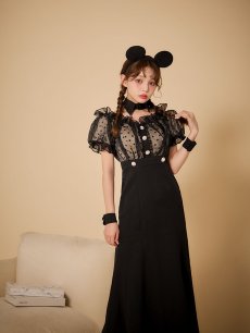 画像7: 【SALE!!】【即日発送！】【ハロウィン】マウスシアーマーメイドワンピース 【コスプレ4点セット】 【S-Lサイズ/1カラー】[HC03] (7)