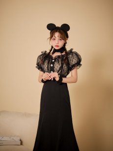 画像9: 【SALE!!】【即日発送！】【ハロウィン】マウスシアーマーメイドワンピース 【コスプレ4点セット】 【S-Lサイズ/1カラー】[HC03] (9)