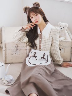 画像22: 【SALE!!】【即日発送！】【ハロウィン】ベアメイドワンピース 【コスプレ4点セット】 【S-XLサイズ/1カラー】[HC03] (22)