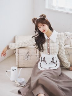 画像31: 【SALE!!】【即日発送！】【ハロウィン】ベアメイドワンピース 【コスプレ4点セット】 【S-XLサイズ/1カラー】[HC03] (31)