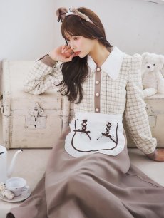 画像32: 【SALE!!】【即日発送！】【ハロウィン】ベアメイドワンピース 【コスプレ4点セット】 【S-XLサイズ/1カラー】[HC03] (32)