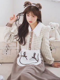 画像23: 【SALE!!】【即日発送！】【ハロウィン】ベアメイドワンピース 【コスプレ4点セット】 【S-XLサイズ/1カラー】[HC03] (23)