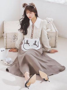 画像24: 【SALE!!】【即日発送！】【ハロウィン】ベアメイドワンピース 【コスプレ4点セット】 【S-XLサイズ/1カラー】[HC03] (24)