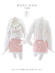 画像29: 【SALE!!】【即日発送！】【ハロウィン】ホワイトパピーセットアップ 【コスプレ6点セット】[HC03] (29)