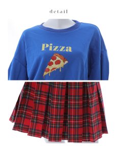 画像22: 【SALE!!】【即日発送！】【ハロウィン】ピザガールセットアップ 【コスプレ4点セット】 【S-XLサイズ/1カラー】[HC03] (22)