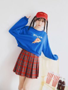 画像10: 【SALE!!】【即日発送！】【ハロウィン】ピザガールセットアップ 【コスプレ4点セット】 【S-XLサイズ/1カラー】[HC03] (10)