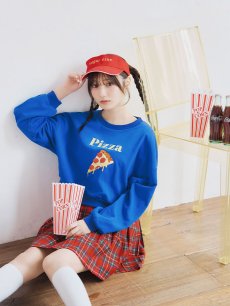 画像13: 【SALE!!】【即日発送！】【ハロウィン】ピザガールセットアップ 【コスプレ4点セット】 【S-XLサイズ/1カラー】[HC03] (13)