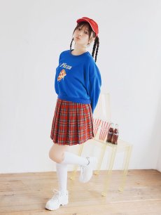 画像2: 【SALE!!】【即日発送！】【ハロウィン】ピザガールセットアップ 【コスプレ4点セット】 【S-XLサイズ/1カラー】[HC03] (2)