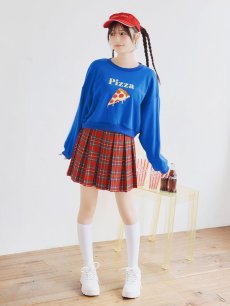 画像4: 【SALE!!】【即日発送！】【ハロウィン】ピザガールセットアップ 【コスプレ4点セット】 【S-XLサイズ/1カラー】[HC03] (4)