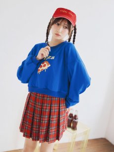 画像8: 【SALE!!】【即日発送！】【ハロウィン】ピザガールセットアップ 【コスプレ4点セット】 【S-XLサイズ/1カラー】[HC03] (8)