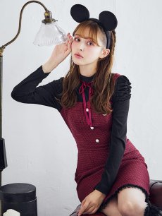 画像5: 【SALE!!】【即日発送！】【ハロウィン】マウスミニワンピ 【コスプレ3点セット】【S-XLサイズ/1カラー】[HC03] (5)