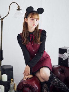 画像25: 【SALE!!】【即日発送！】【ハロウィン】マウスミニワンピ 【コスプレ3点セット】【S-XLサイズ/1カラー】[HC03] (25)