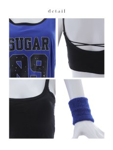 画像23: 【SALE!!】【即日発送！】【ハロウィン】バスケガール 【コスプレ3点セット】 【FREEサイズ/2カラー】[HC03] (23)