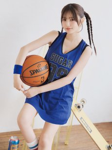 画像1: 【SALE!!】【即日発送！】【ハロウィン】バスケガール 【コスプレ3点セット】 【FREEサイズ/2カラー】[HC03] (1)