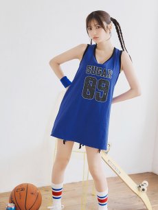 画像12: 【SALE!!】【即日発送！】【ハロウィン】バスケガール 【コスプレ3点セット】 【FREEサイズ/2カラー】[HC03] (12)