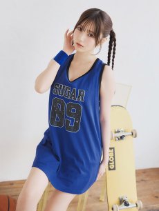 画像5: 【SALE!!】【即日発送！】【ハロウィン】バスケガール 【コスプレ3点セット】 【FREEサイズ/2カラー】[HC03] (5)