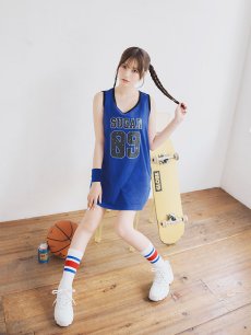 画像6: 【SALE!!】【即日発送！】【ハロウィン】バスケガール 【コスプレ3点セット】 【FREEサイズ/2カラー】[HC03] (6)