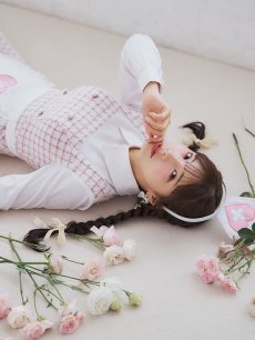 画像10: 【SALE!!】【即日発送！】【ハロウィン】ナースツイードロングフレア 【コスプレ3点セット】 【S-XLサイズ/1カラー】[HC03] (10)