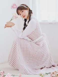 画像24: 【SALE!!】【即日発送！】【ハロウィン】ナースツイードロングフレア 【コスプレ3点セット】 【S-XLサイズ/1カラー】[HC03] (24)